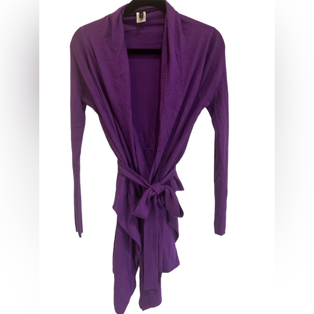 BCBG MAXAZRIA Belted Cardigan